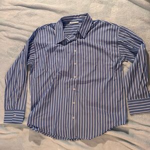 Stripped button down
